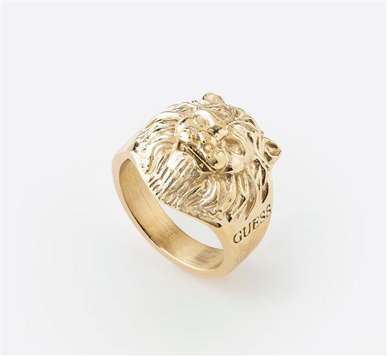 Ringe Guess Herr Lion King in Stahl JUMR01 307JW - JUMR01 307JW